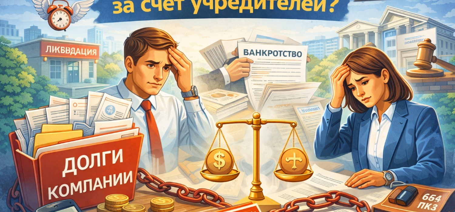 Будут ли долги компании взыскиваться с учредителей в 2026 году? Разбор приказа № 654, субсидиарная ответственность и ликвидация ТОО. Консультация BuhService.