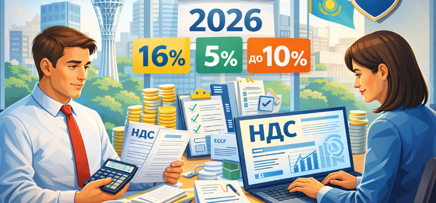НДС-2026 в Казахстане: что изменится с 1 января?